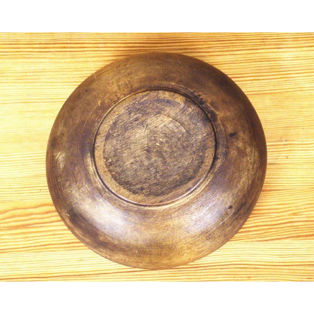 Swedish Handcarved Birchwood Bowl For Sale - Image 13 of 15