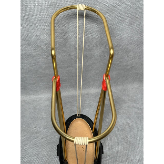 Black Vintage Metal Umbrella Stand, 1960s For Sale - Image 8 of 11