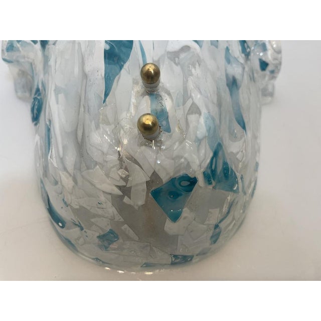 Murano Glass Sconces, 1970s, Set of 2 For Sale - Image 3 of 12