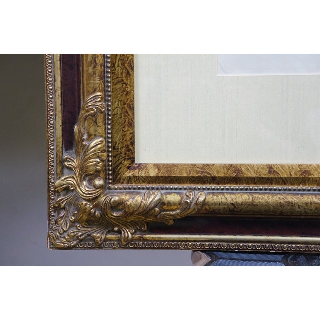 Early 20th Century Eugene Abot Paul Dubois La Charité Charity Breast Feeding Aquatint Etching 27" Reproduction For Sale - Image 6 of 10