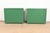 Thomasville Mid-Century Hollywood Regency Campaign Green Lacquered Bar Cabinets, Newly Refinished For Sale - Image 12 of 13