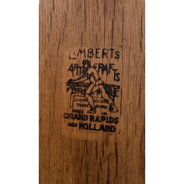 Charles Limber rocking chair, authenticated by stamp under arm. Upholstery not original. This rocker has rocked many...