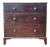 19th Century Dark Scumbled Pine Chest of Drawers For Sale
