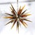 Modernist Mixed Hand-Blown Murano Glass Spike Form Sputnik Chandelier W/ Brass For Sale - Image 14 of 18
