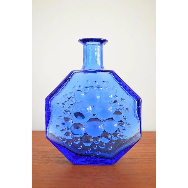 Glass Vintage Finnish Stella Polaris Vase by Nanny Still for Riihimäki / Riihimäen Lasi Oy, 1960s For Sale - Image 7 of 7