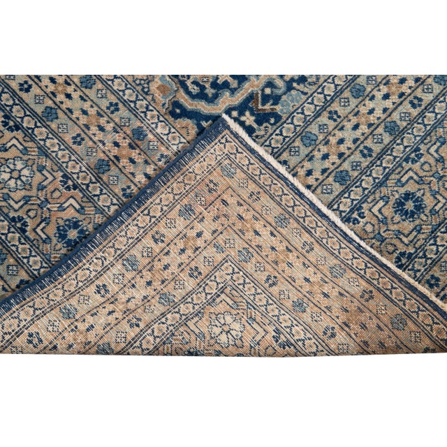 Early 20th Century Breathtaking Antique Persian Tabriz Rug 12 X 19 For Sale - Image 4 of 13