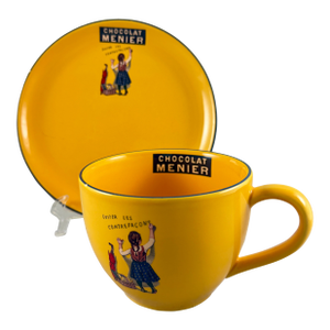 Chocolat Menier Yellow Café Éditions Clouet Set