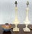 Pair of Fine Elegant Alabaster Marble Onion Shape Bases Table Lamps Clean! For Sale - Image 13 of 13