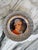 Orange Vintage Wolfgang Amadeus Mozart Decorative Plate For Sale - Image 8 of 9