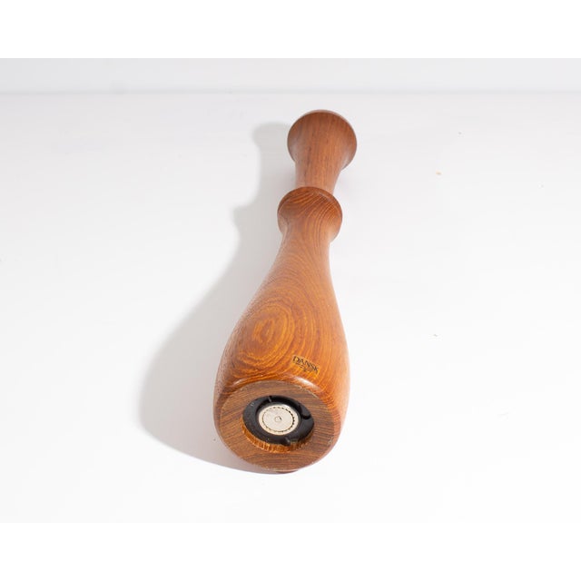 Dansk Designs Teak 16.5” Pepper Mill by Jens Quistgaard for Dansk Designs For Sale - Image 4 of 8