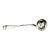 Mid 19th Century R&W Wilson Coin Silver Soup Ladle For Sale