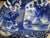 Ceramic Edo Period Large Blue and White 11.5” Japanese Ko-Imari Blue and White Lobed Bowl For Sale - Image 7 of 10