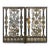 Late 19th Century Cast Iron Church Chancel Doors, Set of 2 For Sale - Image 11 of 11
