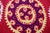 Vintage Hand-Embroidered Suzani Wall Hanging, 1920s For Sale - Image 16 of 18