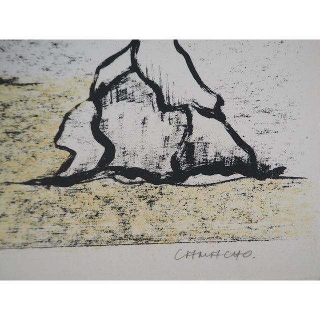 Jorge CAMACHO Colossus of Peter, 1969 Original lithograph Signed in pencil Numbered / 125 copies On vellum 57 x 45 cm Very...