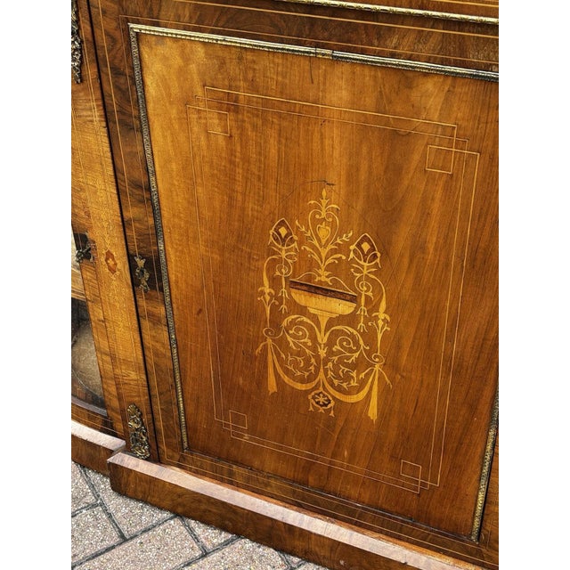Victorian Burr Walnut Sideboard For Sale - Image 4 of 16