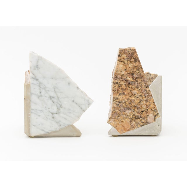 Contemporary Chen Chen and Kai Williams Pair of "Metamorphic Rock" Bookends, 2013 For Sale - Image 3 of 10