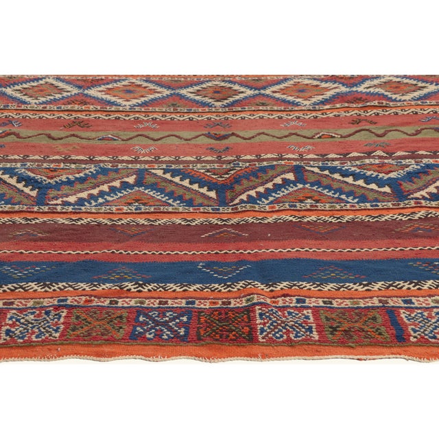 Berber Tribes of Morocco Taznakht Glaoui Moroccan Rug, 06'07 X 10'00 For Sale - Image 4 of 10