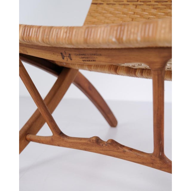 JH 512 The Fireplace Chair in Oak from Hans J. Wegner, 1950s For Sale - Image 12 of 13
