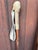 Cabin Antique Wooden Skis With Original Bamboo Ski Poles – Early 20th Century Nordic Ski Set – Rustic Ski Lodge & Cabin Wall Decor For Sale - Image 3 of 18