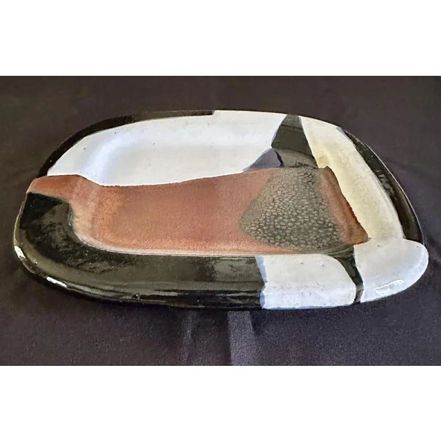 Ceramic Painting Wall Sculpture by Jacques Pouchain ​, 1960s For Sale - Image 6 of 12