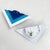 Blue Postmodern Blue Wall Lamps, 1980s, Set of 2 For Sale - Image 8 of 10