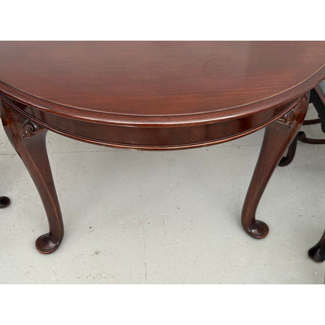 Antique Dining Set in the style of Gerstel, 1930s, Set of 7 For Sale - Image 11 of 18