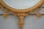 1980s Carvers Guild Crowned Oval Gold Gilt Mirror For Sale - Image 5 of 13