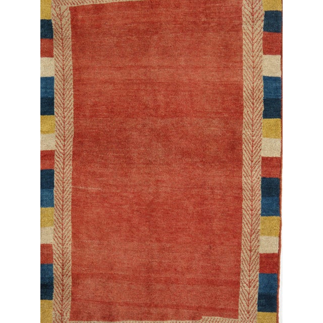 Vintage Hand-Knotted Persian Lori Rug 2'5" X 3'11" For Sale - Image 4 of 6