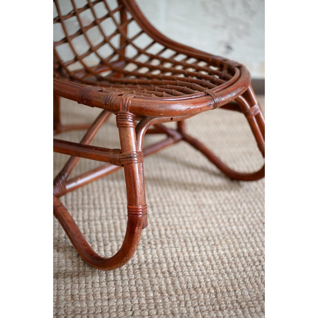 Vintage Bamboo Armchairs, 1980s, Set of 2 For Sale - Image 14 of 15