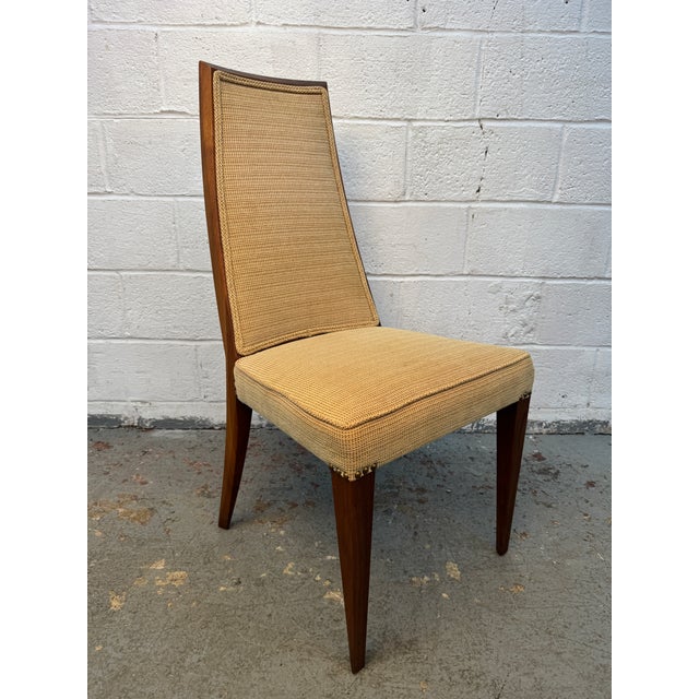 Set of Eight Mid-Century Dining Chairs Attributed to Grosfeld House For Sale - Image 13 of 18