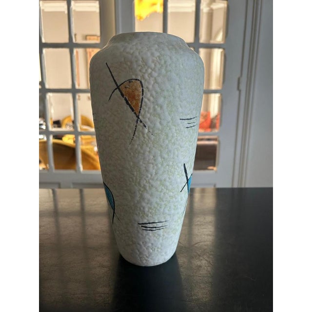 Large Ceramic Vase, 1950s For Sale - Image 9 of 9