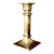 Early 1900s Antique Brass Statuesque Candlestick Holder Anderson Chicago Foundry “A” For Sale