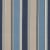Sample - Schumacher Addison Cotton Stripe Fabric in Indigo For Sale