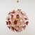 Italian Sputnik Chandelier in Pink and Ruby Murano Glass and Brass, 2000 For Sale - Image 10 of 10