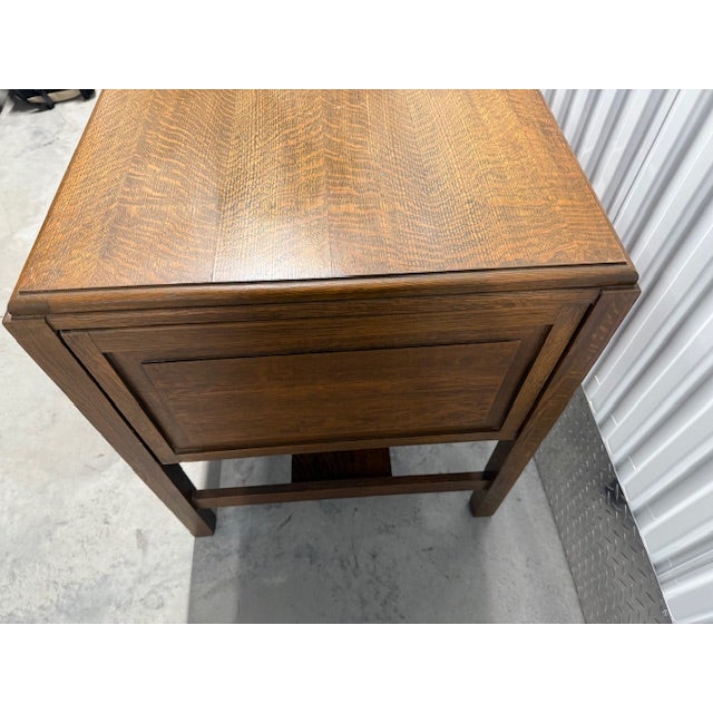 1920s Auglaize Arnold Library Desk For Sale - Image 11 of 17