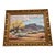 1973 Original Desert Landscape Oil Painting by Roger Kuntz, Framed For Sale