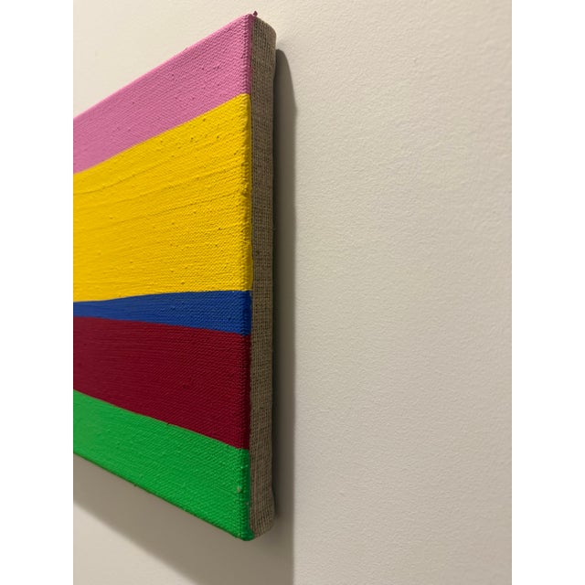 Contemporary Willy Müller-Brittinau (1938-2008), Modern Abstract Acrylic, Painted on Stretched Canvas, Signed on Verso, Dated For Sale - Image 3 of 6