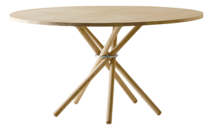 Hector Light Oak Dining Table 140 by Eberhart Furniture