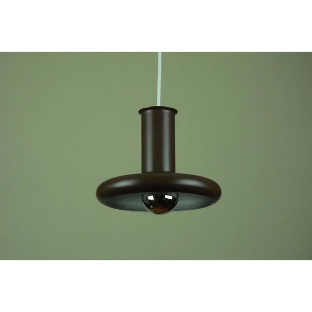 Brown Optima 5 Pendant Lamp by Hans Due for Fog & Mørup, 1972 For Sale - Image 8 of 8