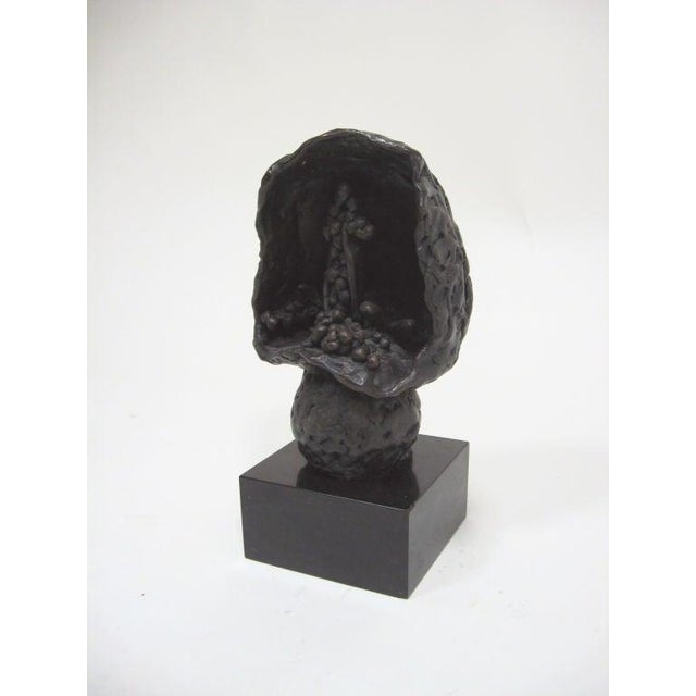 Abstract bronze sculpture by Roszi Tevan For Sale - Image 4 of 10