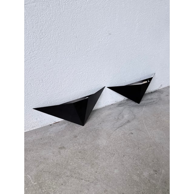 Postmodern Wall Sconces, 1980s, Set of 2 For Sale - Image 17 of 18