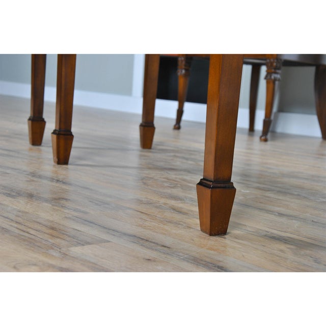 2020s Three Drawer Mahogany Console Table For Sale - Image 5 of 8