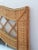 Wood 1980s Boho Chic Rattan Wall Mirror For Sale - Image 7 of 10