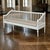 18th Century Swedish Gustavian Painted Settee ~ Neoclassical Design is an elegant work that reflects the graceful...
