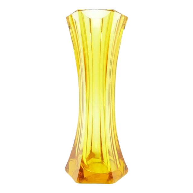 Art Deco Vase from Moser, Czechoslovakia, 1930s For Sale