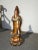 Vintage Quan Yin Bronze Colored Statue Guan Yin For Sale - Image 12 of 13
