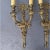 C1900 Antique French Louis XVI Gold Bronze Ribbon, Tassel, Fruit Detailed Wall Sconces Set of 4 For Sale - Image 14 of 18