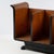 Magazine Rack in Stained Laminated Wood by Gio Ponti, 1940s, in Flawless conditions. Designed 1920 to 1949 This piece has...