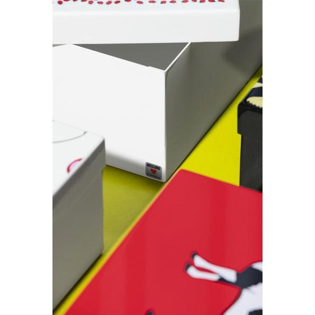Contemporary Icona Square Box in Powder-Coated Aluminum by Altreforme For Sale - Image 3 of 12